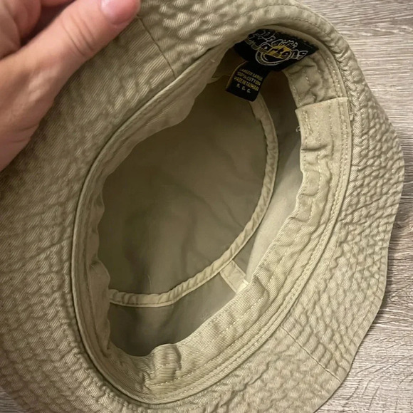 Dr Martens Air Wair Fisherman’s Hat Bucket Sun Cap Cotton large X-Large in tan - Picture 7 of 8